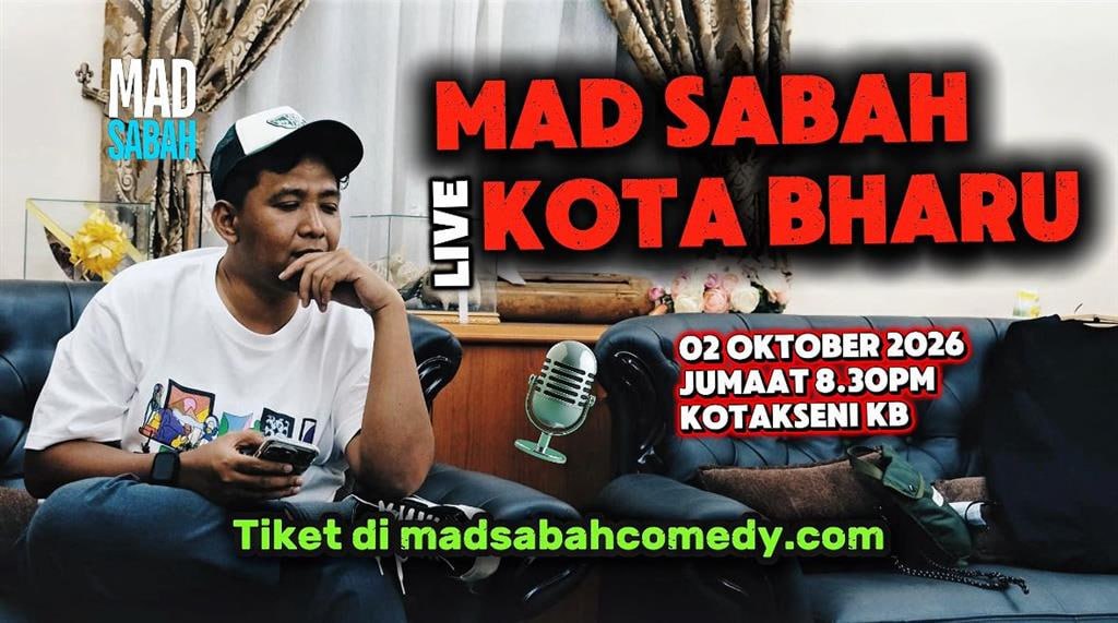 Mad Sabah concert poster